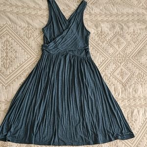 Loft Teal Jersey Dress